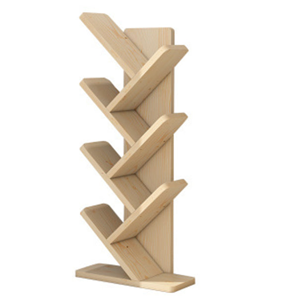 7.87"W Bookshelf Closed Back Contemporary Style Bookcase for Office Home