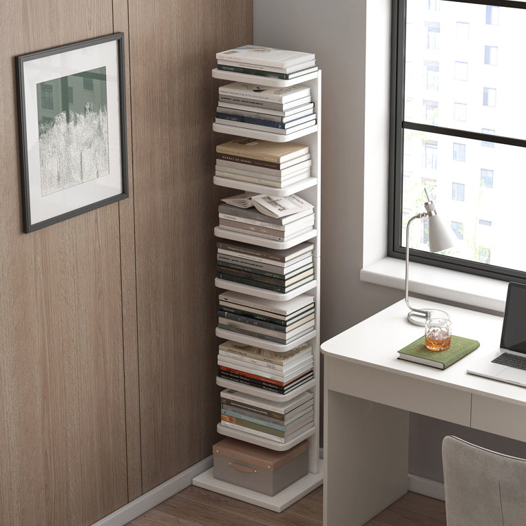 13.78"W Bookshelf Contemporary Style Bookcase for Home and Office