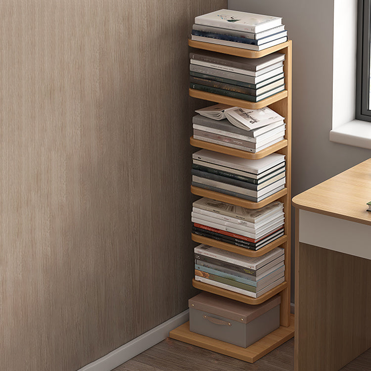 13.78"W Bookshelf Contemporary Style Bookcase for Home and Office