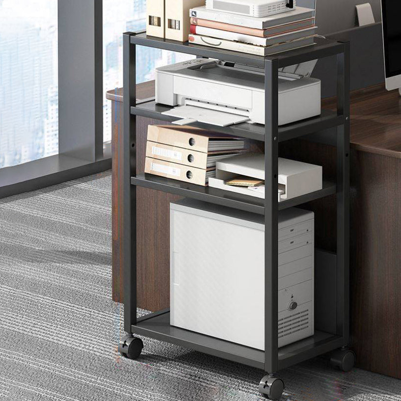 Engineered Wood Bookshelf Etagere Shelf Bookcase for Home Office