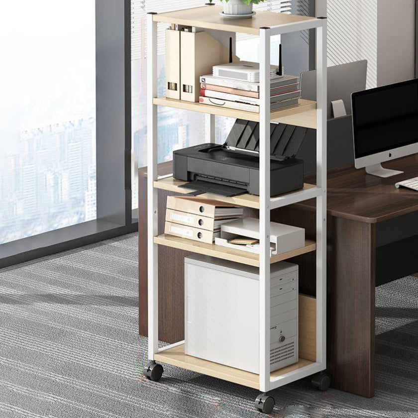 Engineered Wood Bookshelf Etagere Shelf Bookcase for Home Office