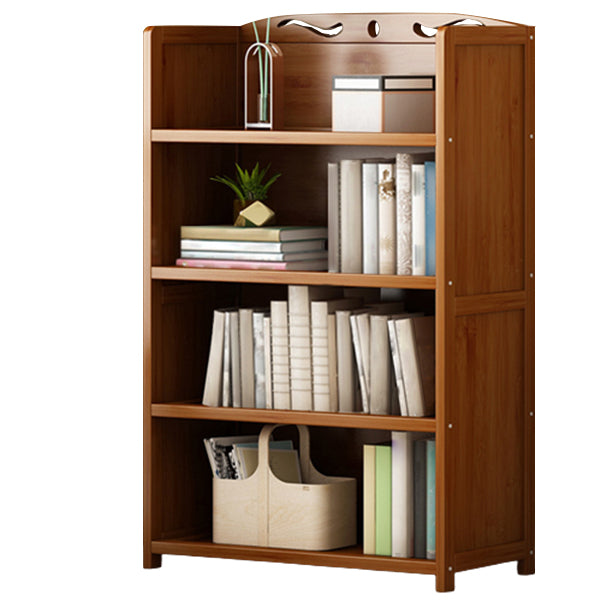Brown Color Modern Style Bookshelf Engineer Wood Bookcase for Home