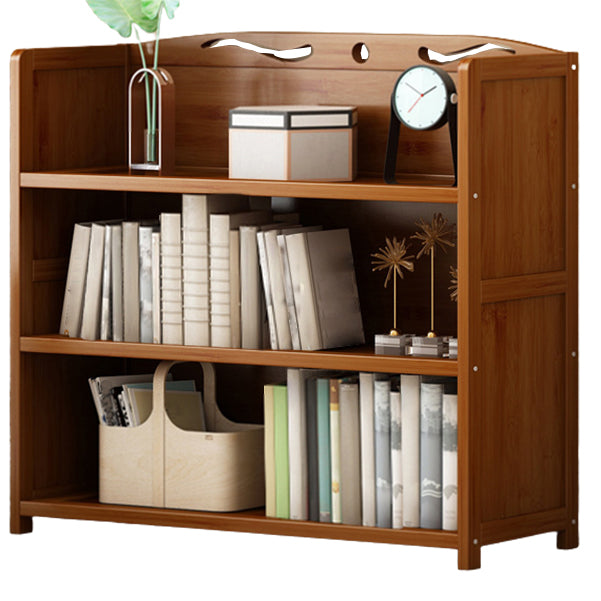 Brown Color Modern Style Bookshelf Engineer Wood Bookcase for Home