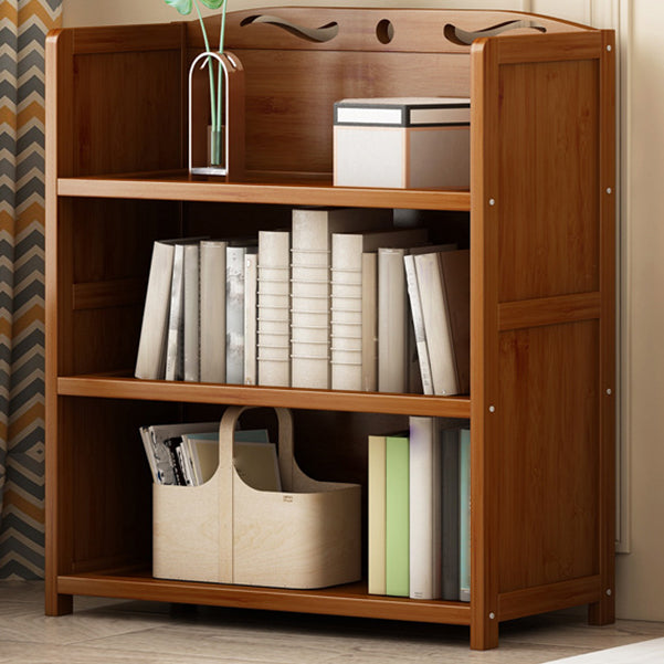 Brown Color Modern Style Bookshelf Engineer Wood Bookcase for Home