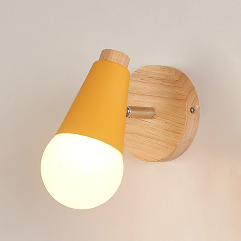 Multi-Colored Wall Sconce Nordic Minimalist Wall Lamp Sconces for Bedroom