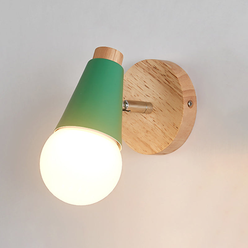 Multi-Colored Wall Sconce Nordic Minimalist Wall Lamp Sconces for Bedroom