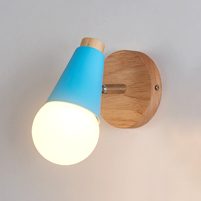 Multi-Colored Wall Sconce Nordic Minimalist Wall Lamp Sconces for Bedroom