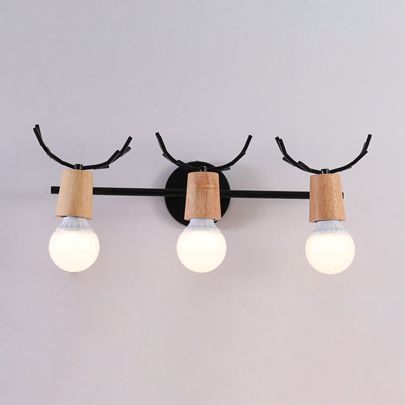Mehrfarbige Wandleuchte, nordische, minimalistische Wandleuchte für Schlafzimmer