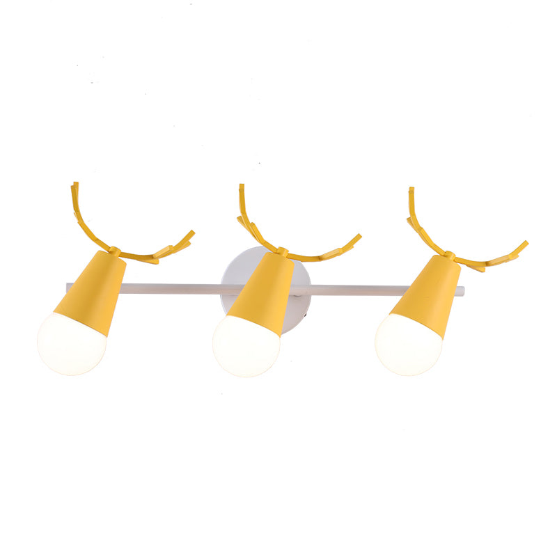Mehrfarbige Wandleuchte, nordische, minimalistische Wandleuchte für Schlafzimmer