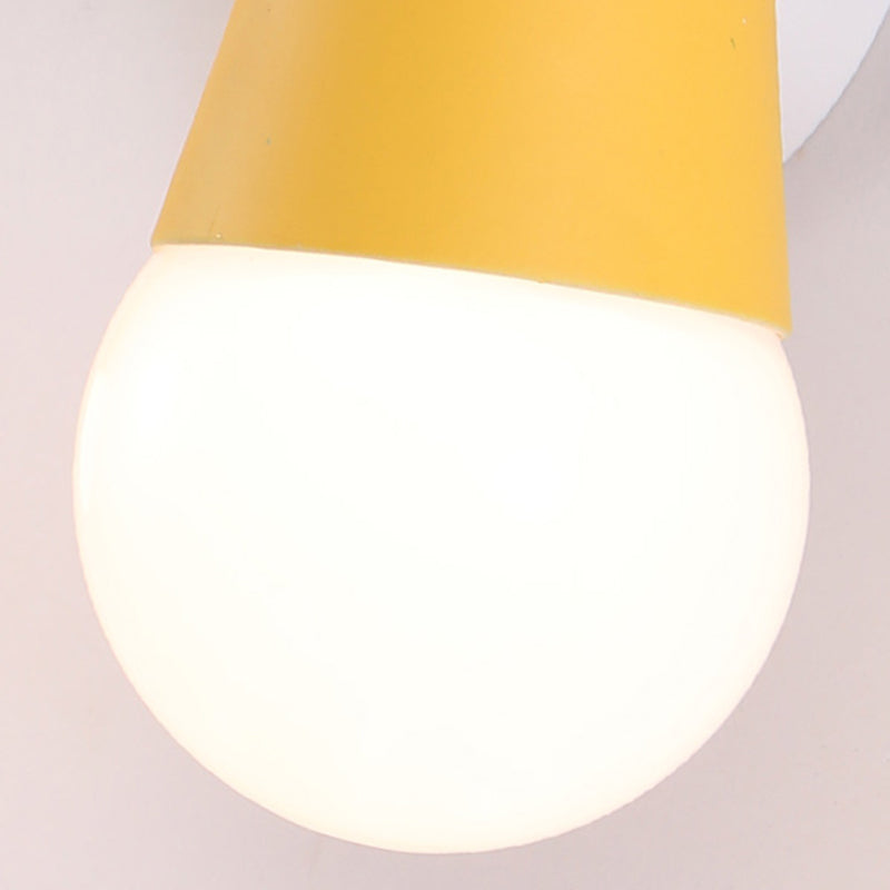 Mehrfarbige Wandleuchte, nordische, minimalistische Wandleuchte für Schlafzimmer