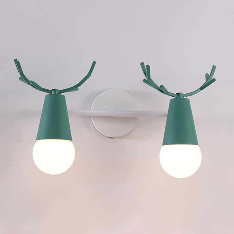 Mehrfarbige Wandleuchte, nordische, minimalistische Wandleuchte für Schlafzimmer