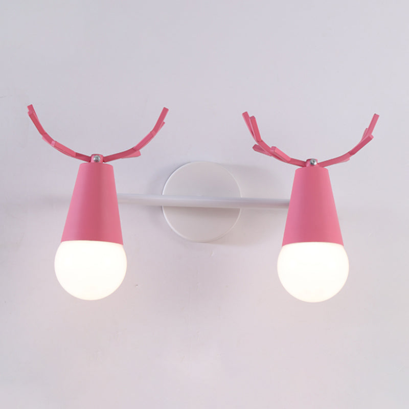 Mehrfarbige Wandleuchte, nordische, minimalistische Wandleuchte für Schlafzimmer