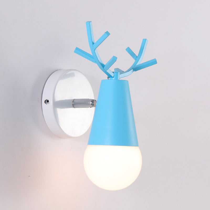 Multi-Colored Wall Sconce Light Nordic Minimalist Wall Lamp Sconces for Bedroom