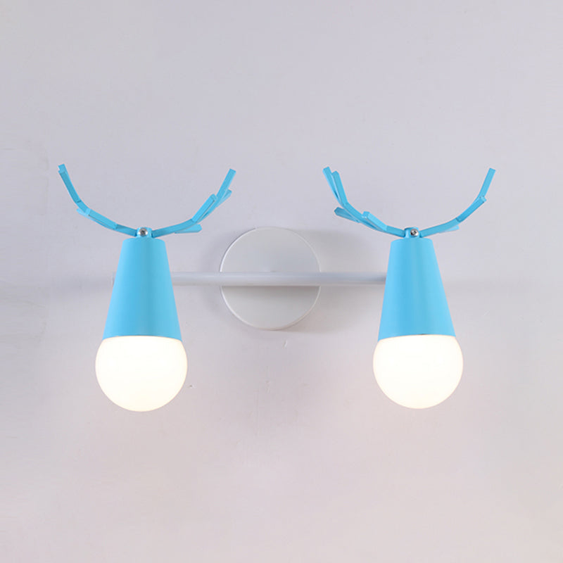 Mehrfarbige Wandleuchte, nordische, minimalistische Wandleuchte für Schlafzimmer