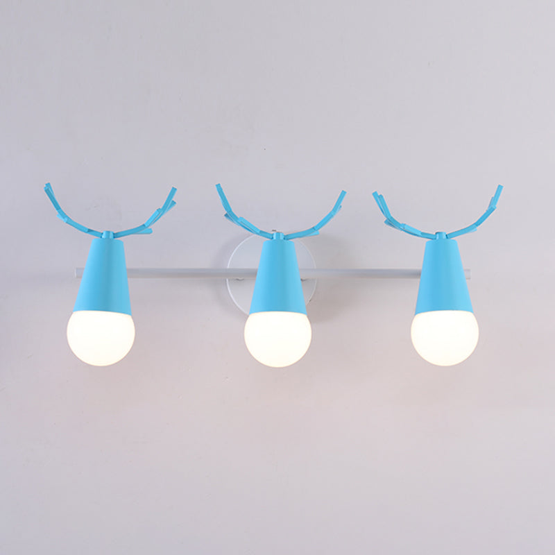 Mehrfarbige Wandleuchte, nordische, minimalistische Wandleuchte für Schlafzimmer