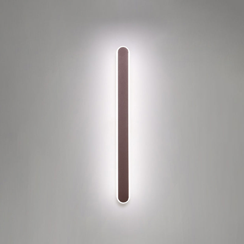 Modern LED Wall Mount Light 1-Light Wall Light with Acrylic Shade for Bedroom