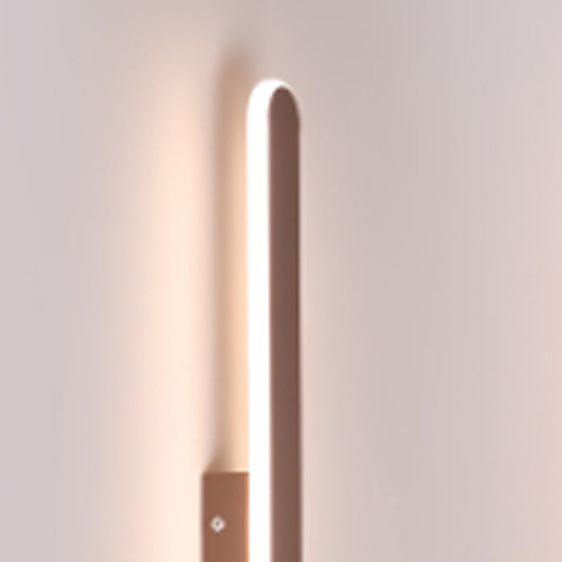 Modern LED Wall Mount Light 1-Light Wall Light with Acrylic Shade for Bedroom