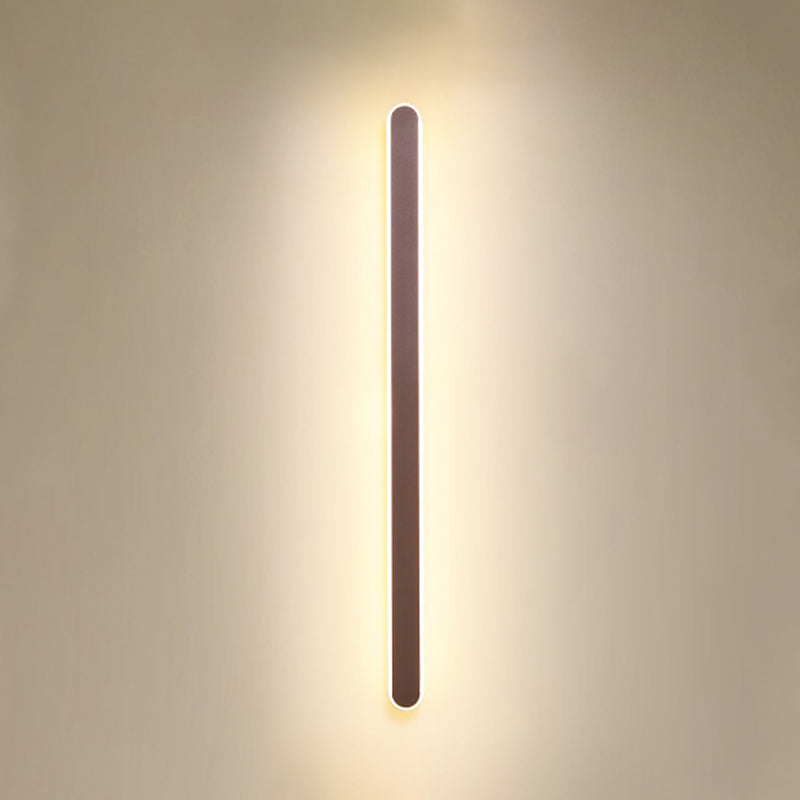 Modern LED Wall Mount Light 1-Light Wall Light with Acrylic Shade for Bedroom