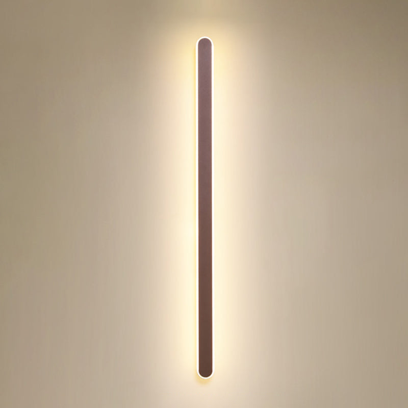 Modern LED Wall Mount Light 1-Light Wall Light with Acrylic Shade for Bedroom