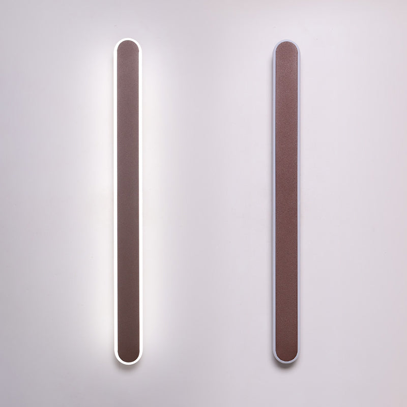 Modern LED Wall Mount Light 1-Light Wall Light with Acrylic Shade for Bedroom