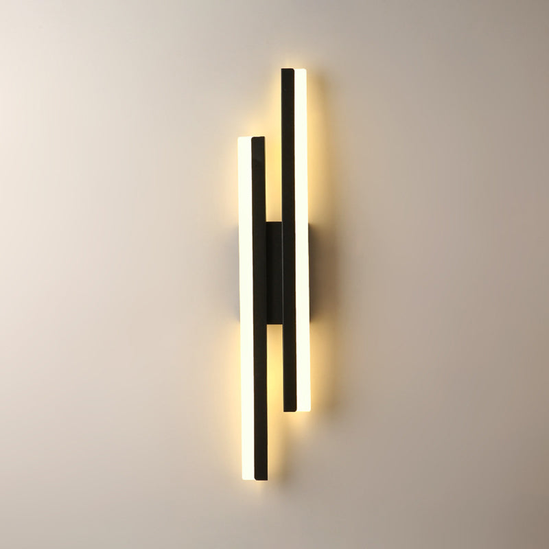 Modern Style Minimalist Wall Mount Light Metal LED Wall Light for Bedroom