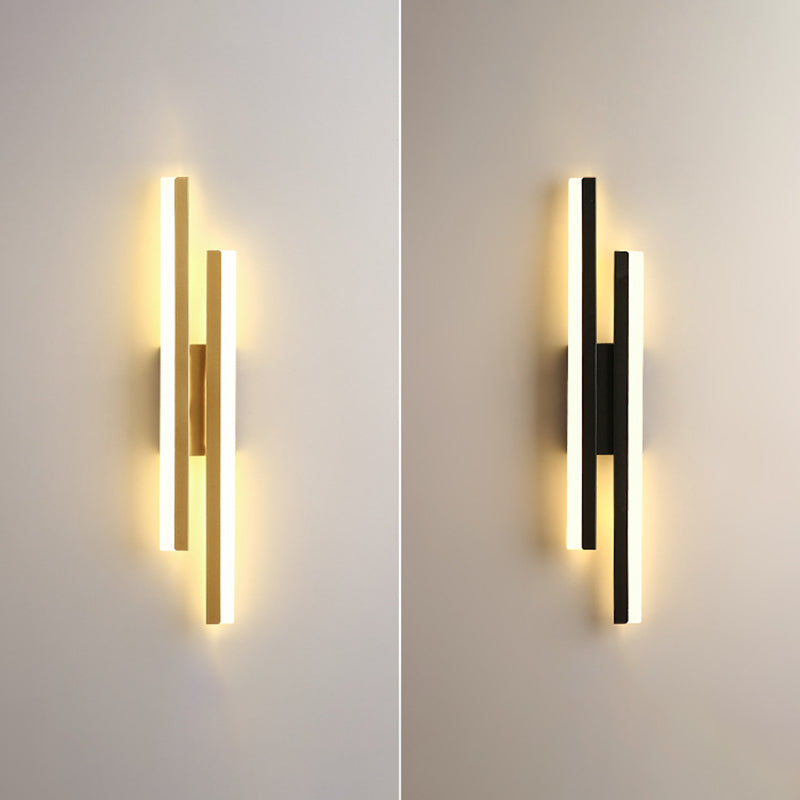 Modern Style Minimalist Wall Mount Light Metal LED Wall Light for Bedroom