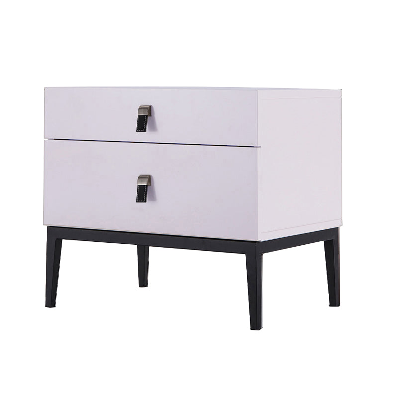 Wooden Drawer Storage Bed Nightstand Modern Night Table for Bedroom