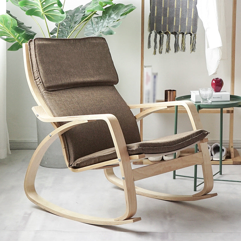 Linen Lounge Chair 26.77" L x 32.28" W x 38.58" H Accent Chair for Living Room