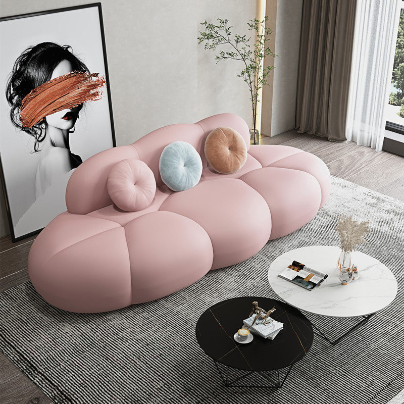 Contemporary Stationary Living Room Armless Standard Cushions Sofa
