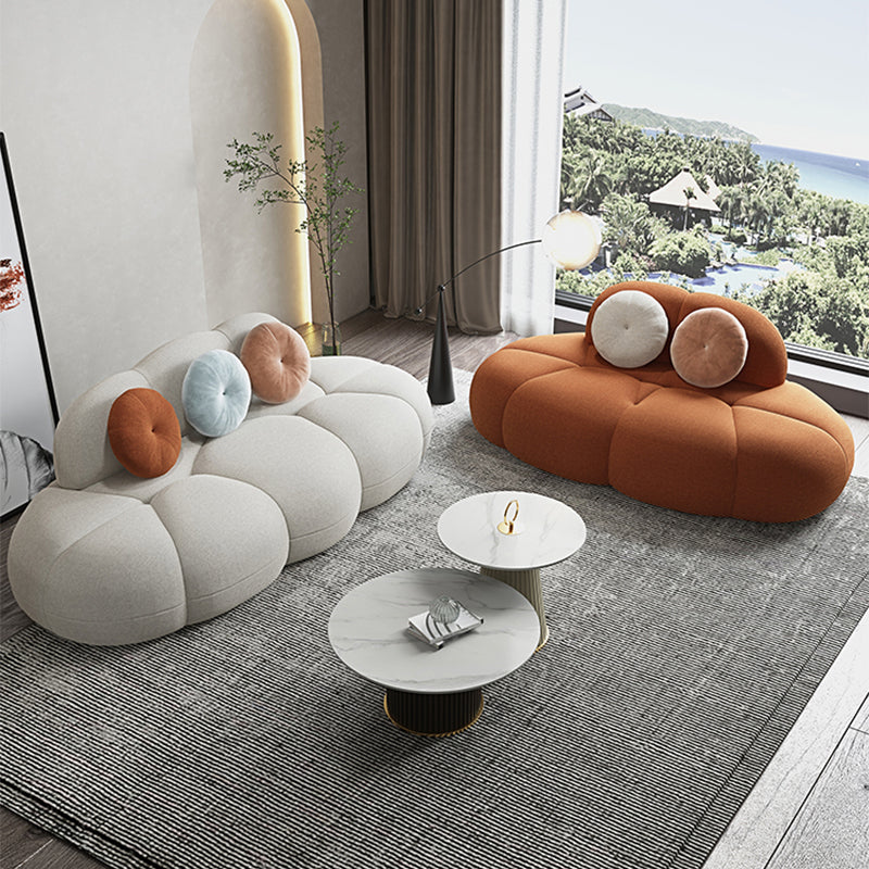 Contemporary Stationary Living Room Armless Standard Cushions Sofa
