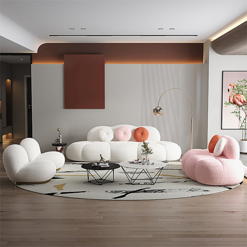 Contemporary Stationary Living Room Armless Standard Cushions Sofa