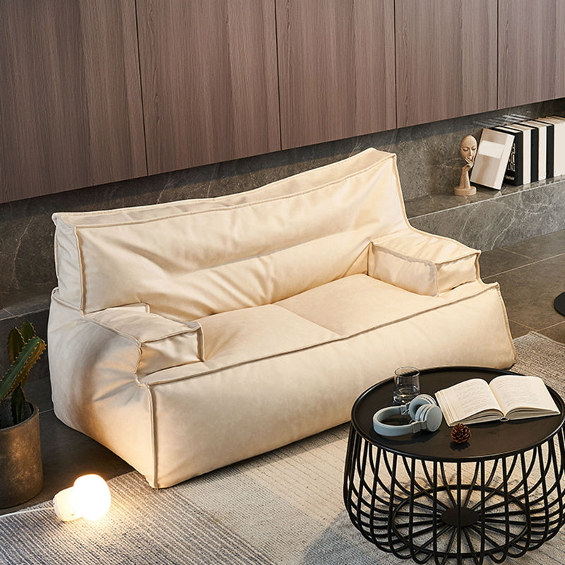 Standard Cushions Technology Cloth Sofa 35.43"W with Recessed Arm  for Bedroom