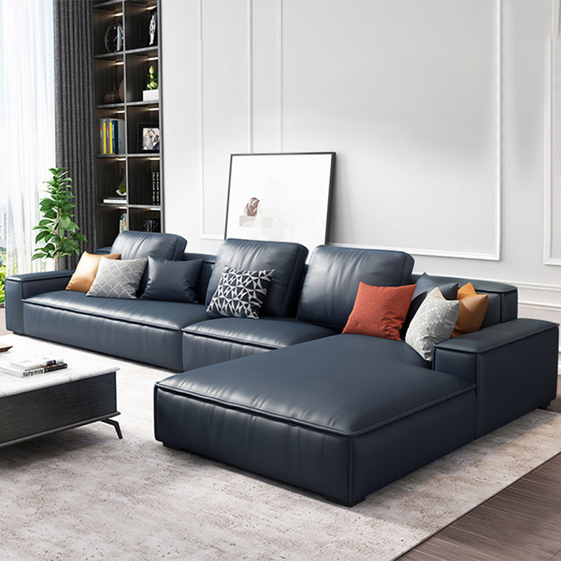Nordic Style Sofa Bed Sponge/latex Cushion Filled Imitation Leather/sofa