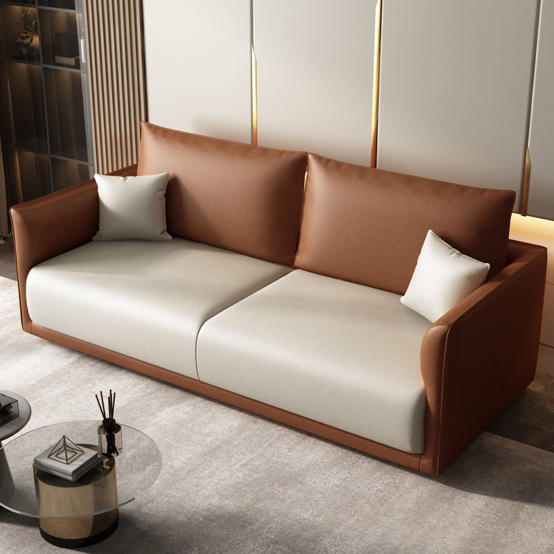 Stationary 2-seater Living Room Tuxedo Arm Standard Cushions Sofa
