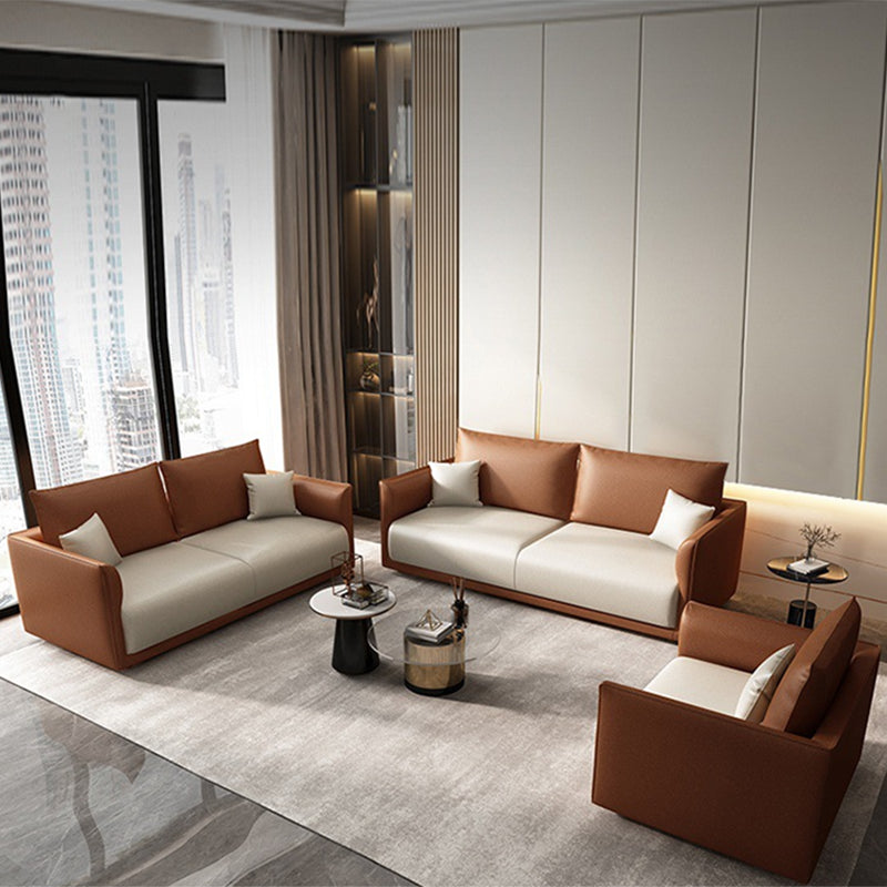 Stationary 2-seater Living Room Tuxedo Arm Standard Cushions Sofa