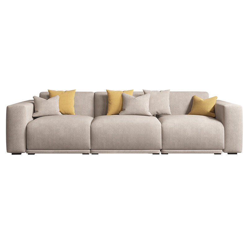 Scandinavian Tight Back Square Arm Sofa/Sectional with Stationary for Living Room