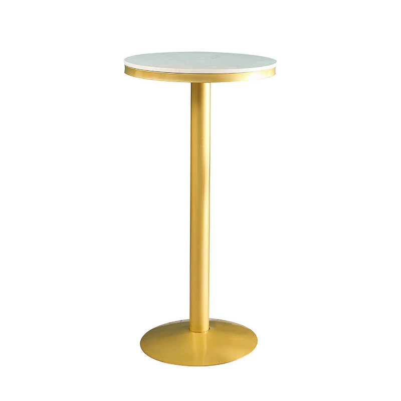 Glam 1/2/3 Pieces Sintered Stone Bar Table Set Fixed Table Counter Set