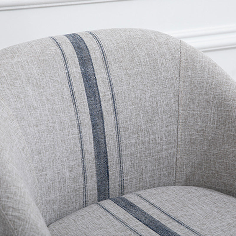 22.04"W*22.04"D Recessed Arms Chair with Basic Four Legs with Tight Back