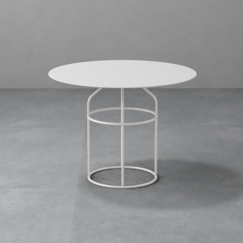 Frame 1 Coffee Table Contemporary Metal Round Cocktail Table