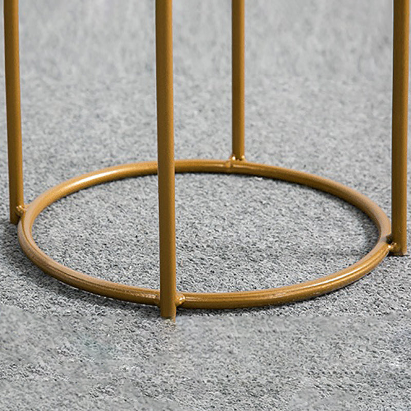 Frame 1 Coffee Table Contemporary Metal Round Cocktail Table