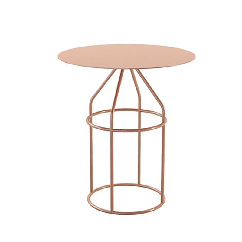 Frame 1 Coffee Table Contemporary Metal Round Cocktail Table