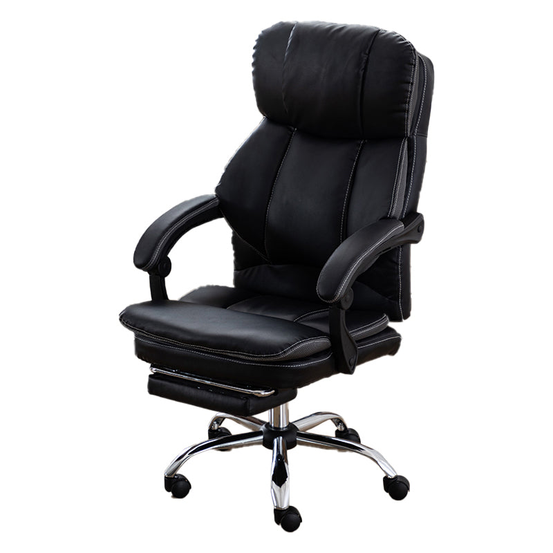 Adjustable Arm Working Chair Modern High Back Home Office Chair