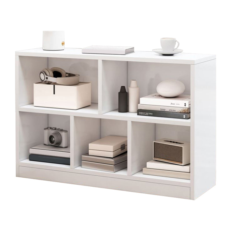 Closed Back Bookshelf Engineered Wood Bookcase for Study Room