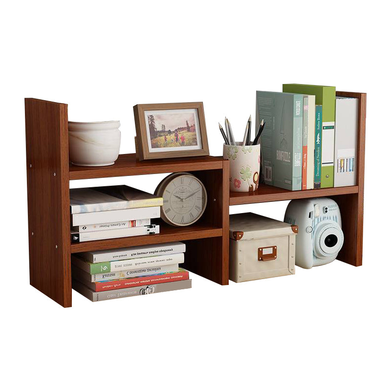 Scandinavian Style Bookshelf Open Back Wood Bookcase for Office