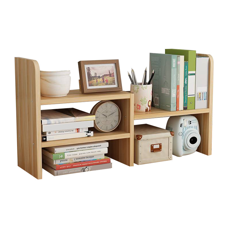 Scandinavian Style Bookshelf Open Back Wood Bookcase for Office