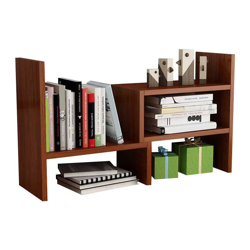 Scandinavian Style Bookshelf Open Back Wood Bookcase for Office