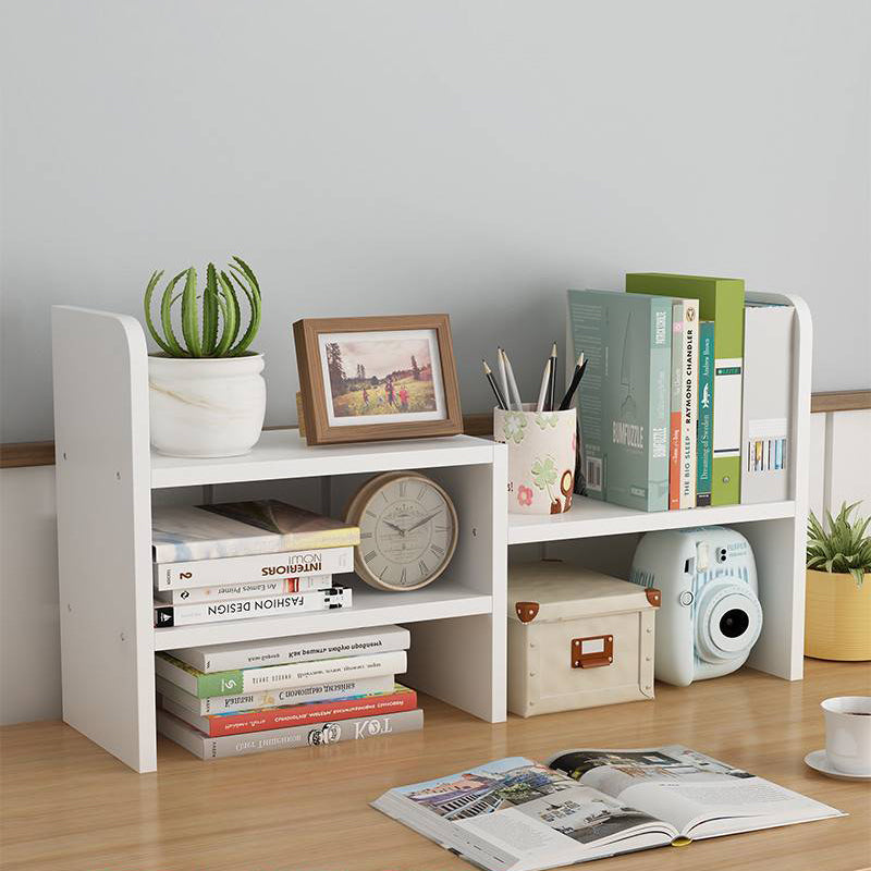 Scandinavian Style Bookshelf Open Back Wood Bookcase for Office