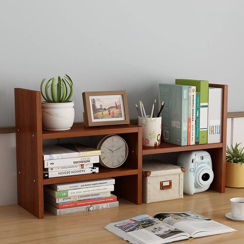 Scandinavian Style Bookshelf Open Back Wood Bookcase for Office