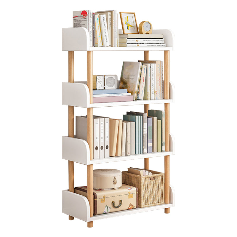 Scandinavian Bookshelf Engineered Wood Shelf Bookcase for Office