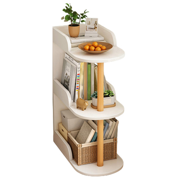 Engineered Wood Shelf Bookcase Scandinavian Bookshelf for Office
